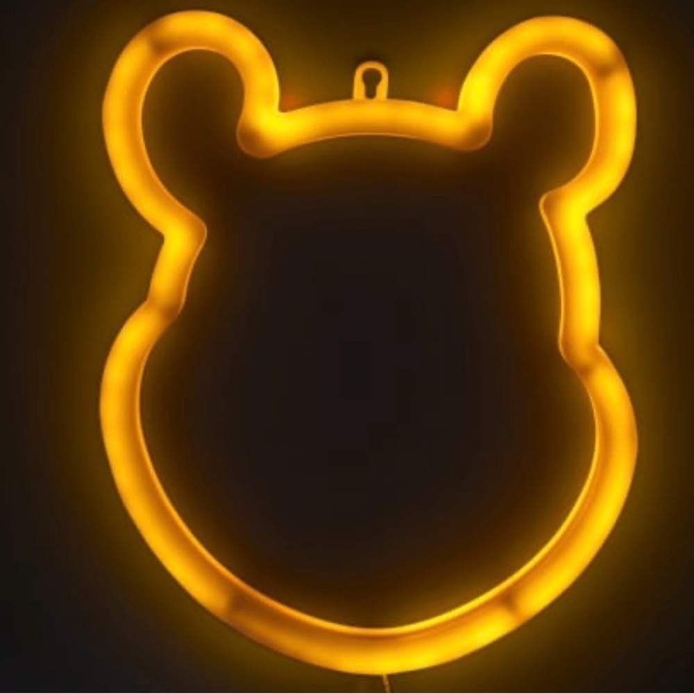 Winnie the Pooh Neon Wall Art